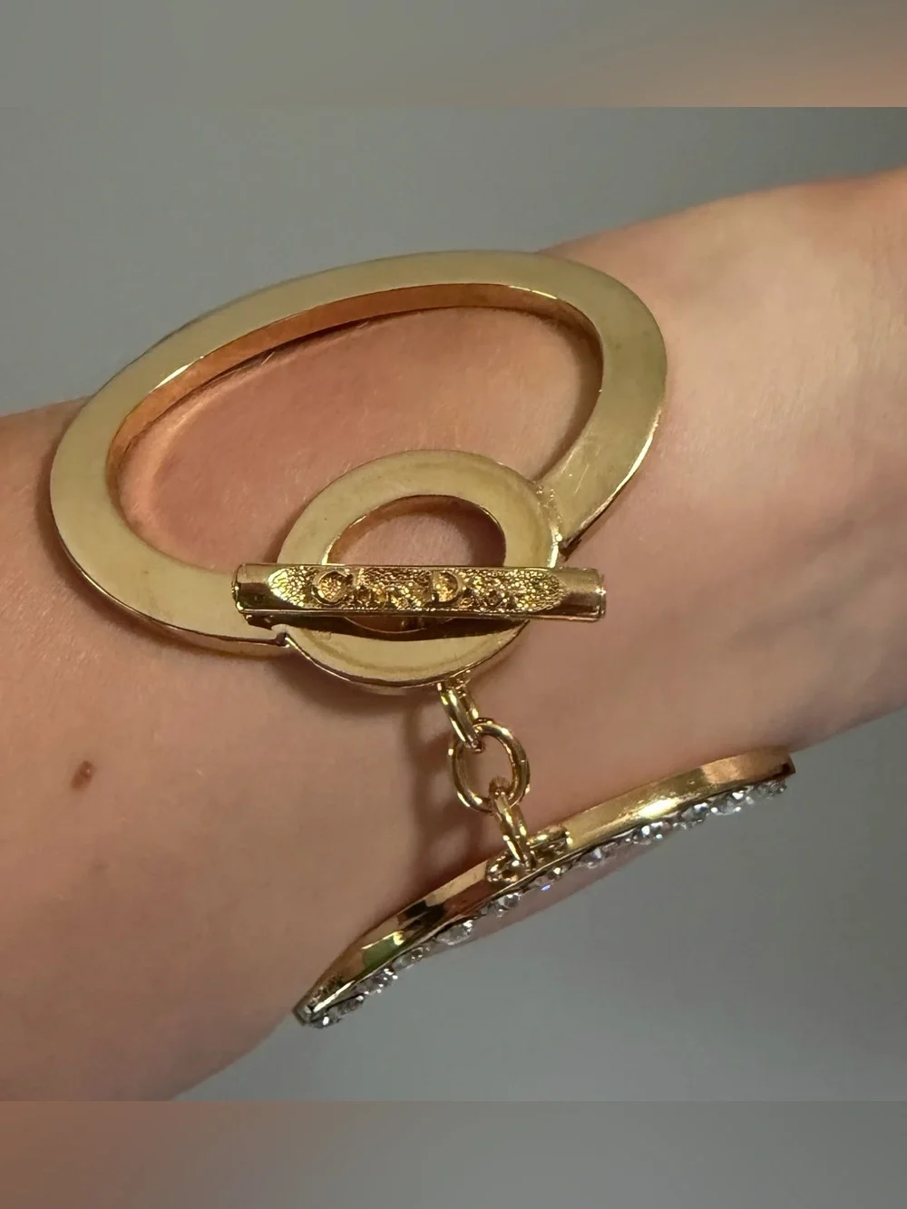 Christian Dior vintage oval bracelet